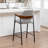 Devane Upholstered Counter Stool With Armrest-123161713