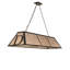 60" Long Personalized "D" Oblong Pendant