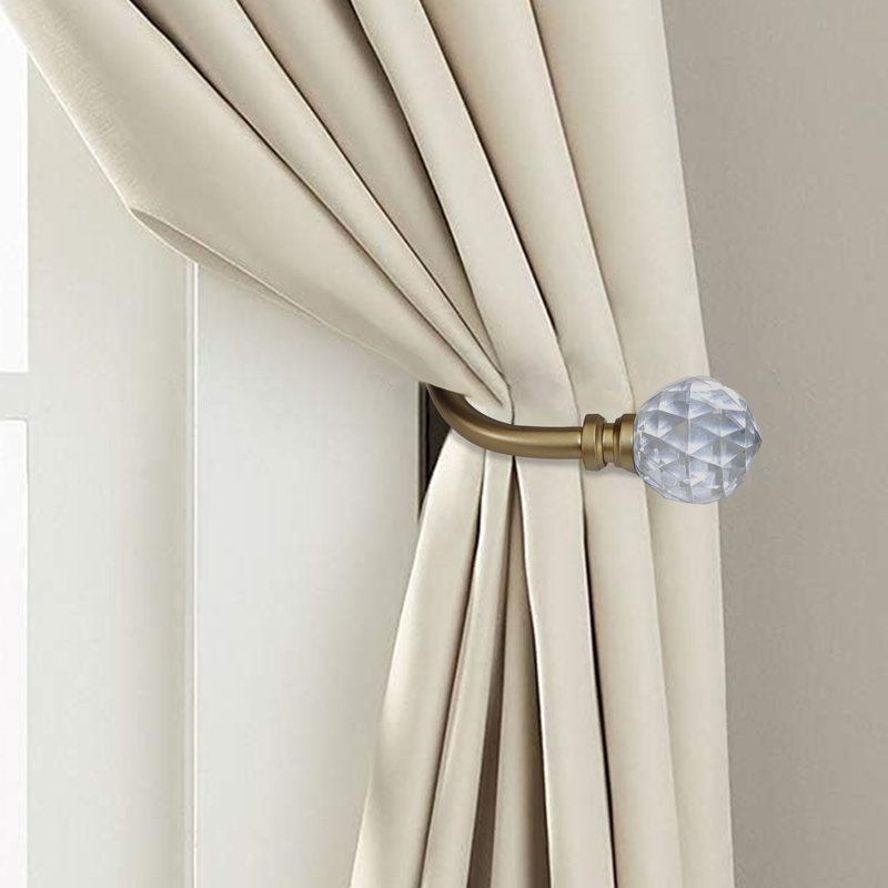 Zarwa 5.5'' Overall Width Curtain Holdback (Set of2)