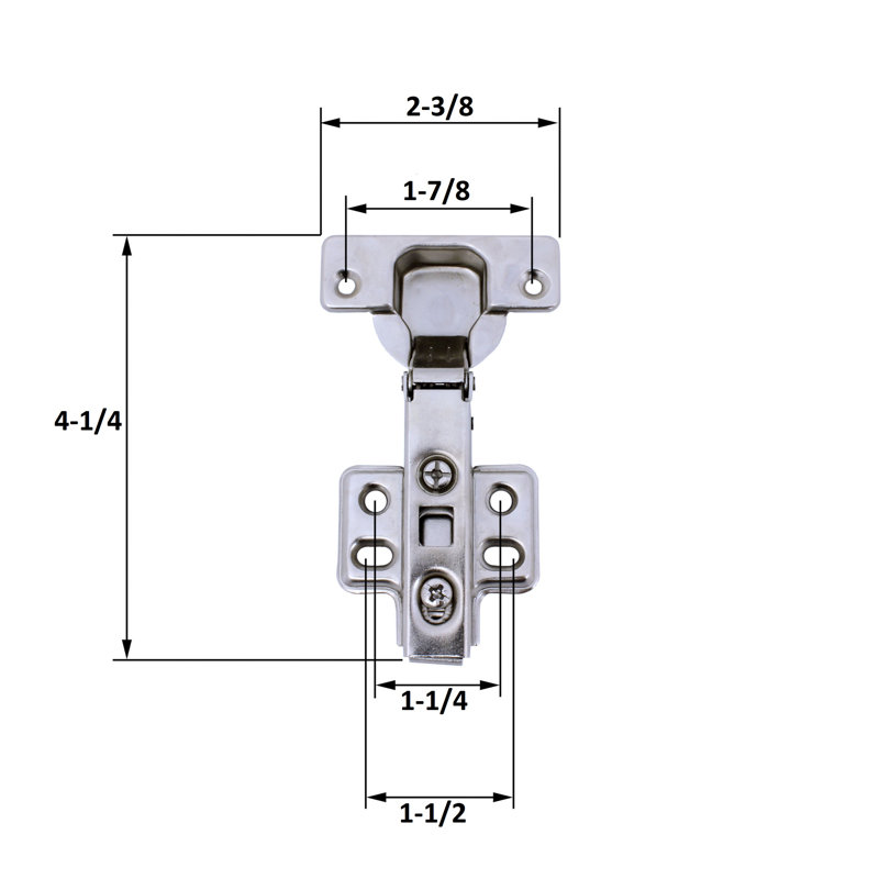 Clip on 2-Way Concealed Hinge