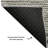 Premium Machine Washable Cerrito Charcoal Rug-105920030
