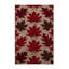 Tapis botanique brun lavable à la machine-530306091