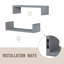 Belldas Wood Floating Shelf-1319416187