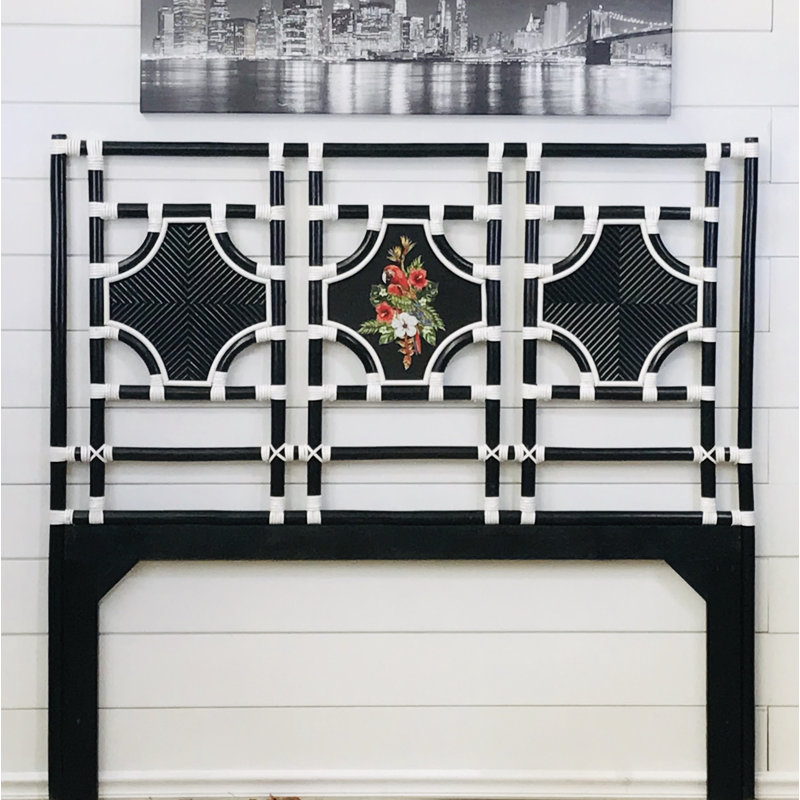 Justyn Wicker Open-Frame Headboard