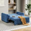 3 Seater Linen Sofa Bed-814677525