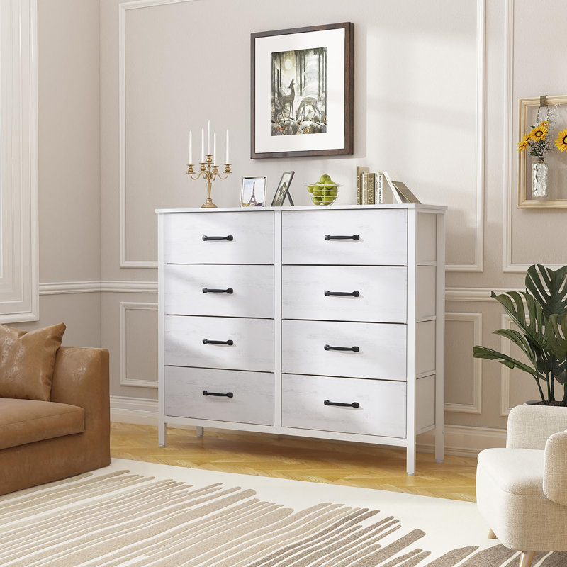 110cm W 8 - Drawer Chest of Drawers