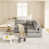 Gray Linen Blend selected