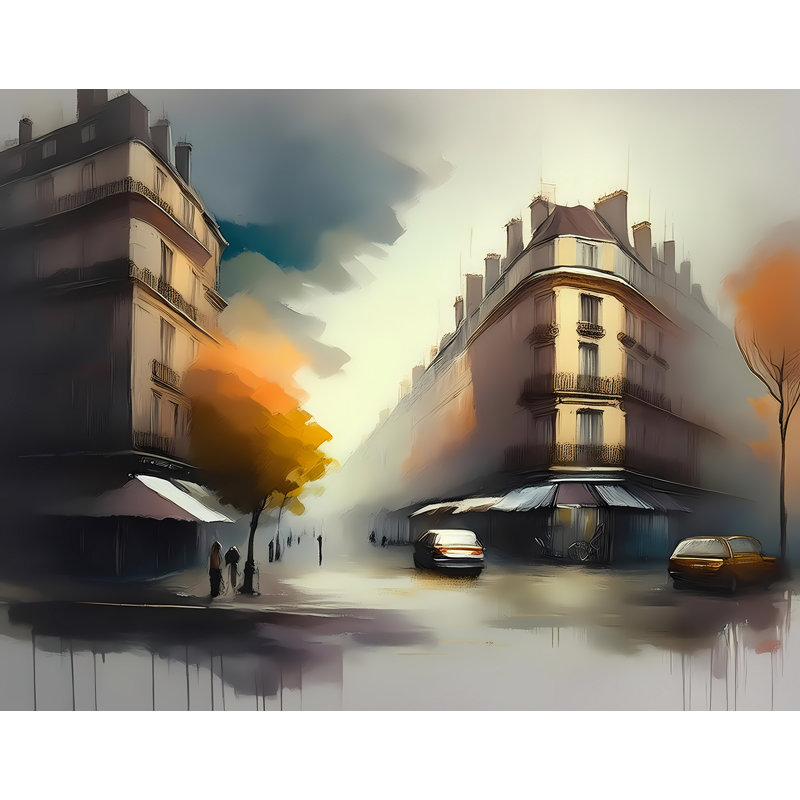Parisian Haze, 30" H x 40" W
