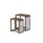 Solid Wood Top Nesting Tables End Table