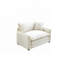 Chaise d'appoint rembourrée avec coussin Raiesha-120146197