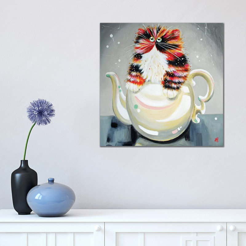 Oolong by Kim Haskins - Wrapped Canvas Print, 45.72 cm H x 45.72 cm W x 1.91 cm D