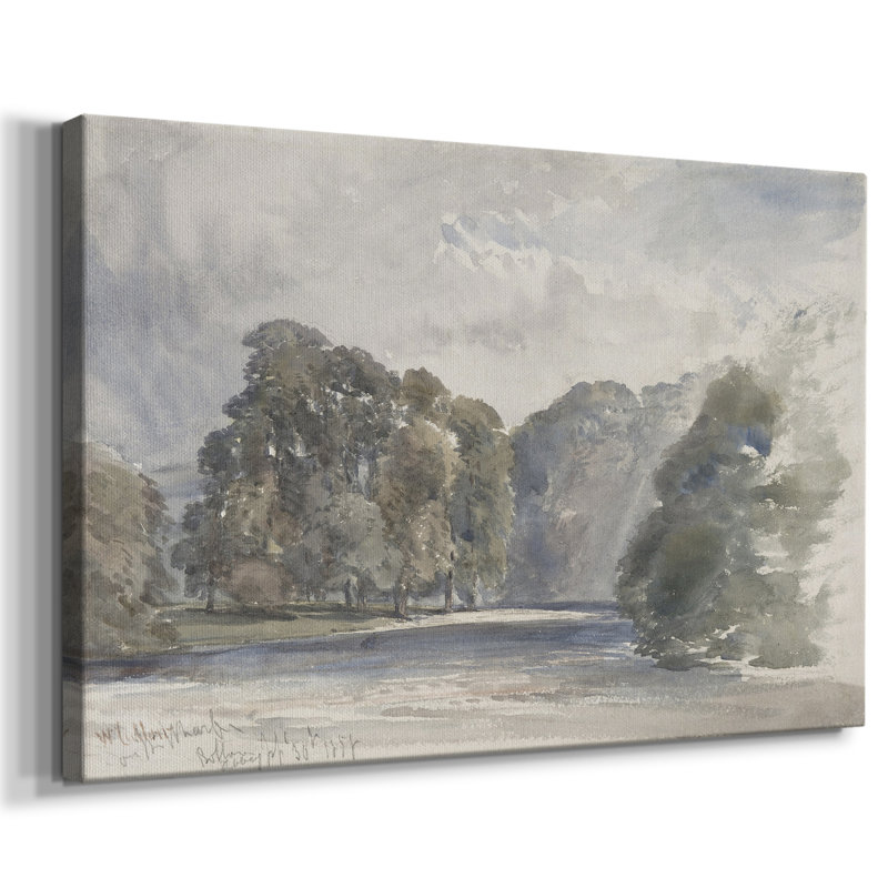 Paysages rétro-Ccci-Cavas enveloppés de galerie, 40X60