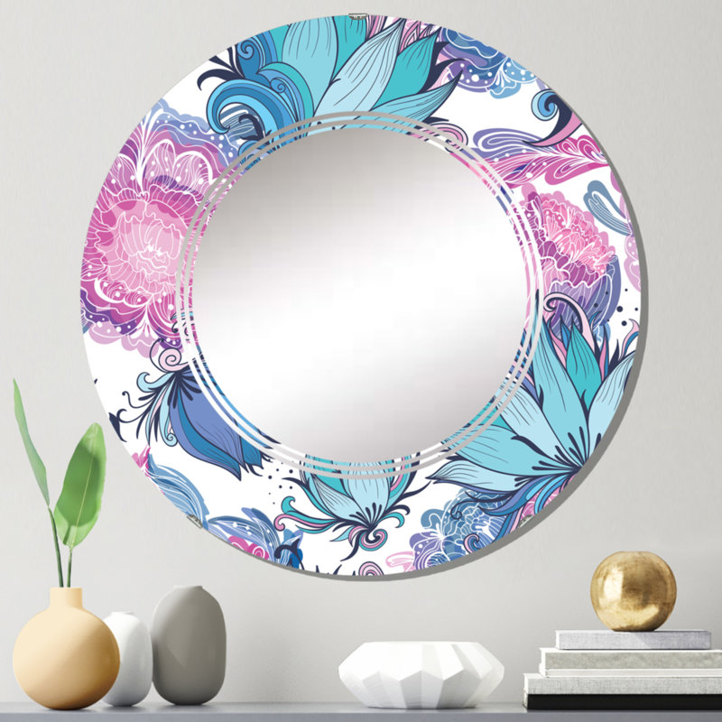 Miroir de salle de bain mural rond, 24 po x 24 po