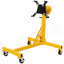 Support moteur pliable 1000Lbs, tête rotative à engrenages, tête de montage réglable à 360 degrés, couleur jaune