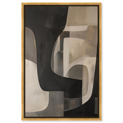 Portal Canvas Modern Neutral Wall Art by Art Remedy
