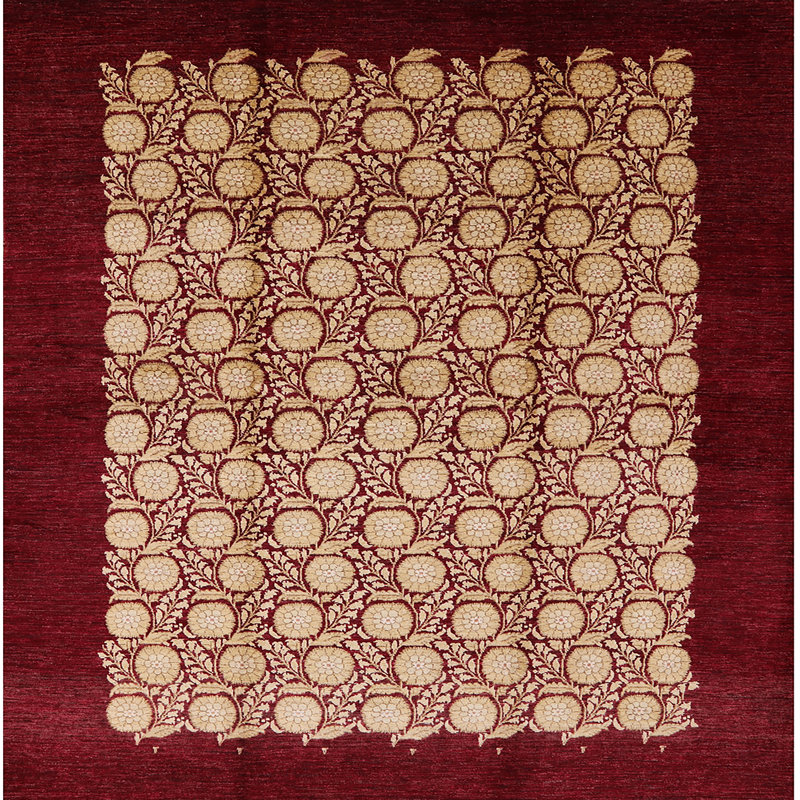 Derun Oriental Indoor Rug, Square 3'
