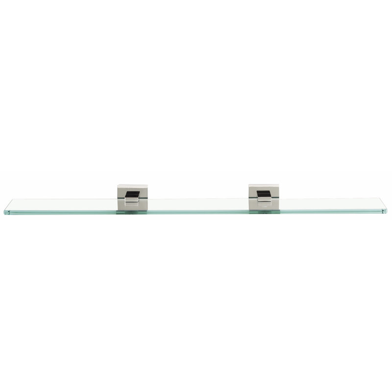Contemporary II Wall Shelf, Polished Chrome, 2" H x 24" W x 5" D