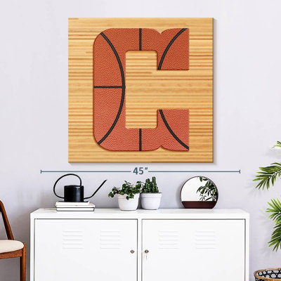 «Basketball C Alphabet» sur toile
