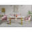 Pink Dining Chairs With Arms, Set Of 2