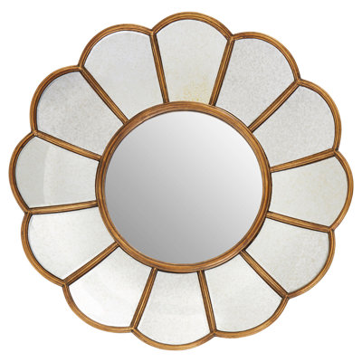 Smotherman Metal Flat Wall Mirror