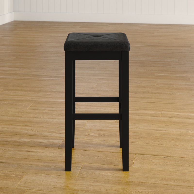 Tabouret de bar et de comptoir Diamondback, Noir, Tabouret de bar (siège d'une hauteur de 29 po)