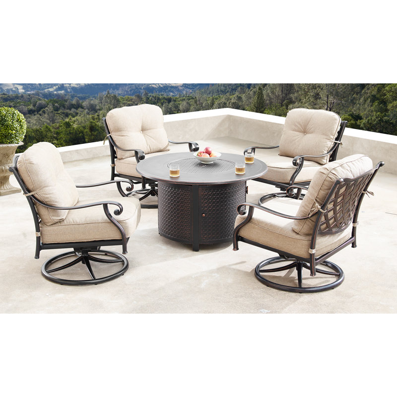 Mccomas Patio Conversation Set with Cushions