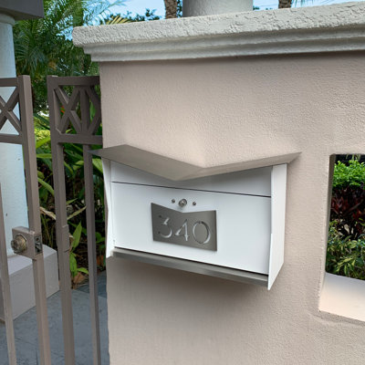 Aluminum Wall Mounted Mailbox