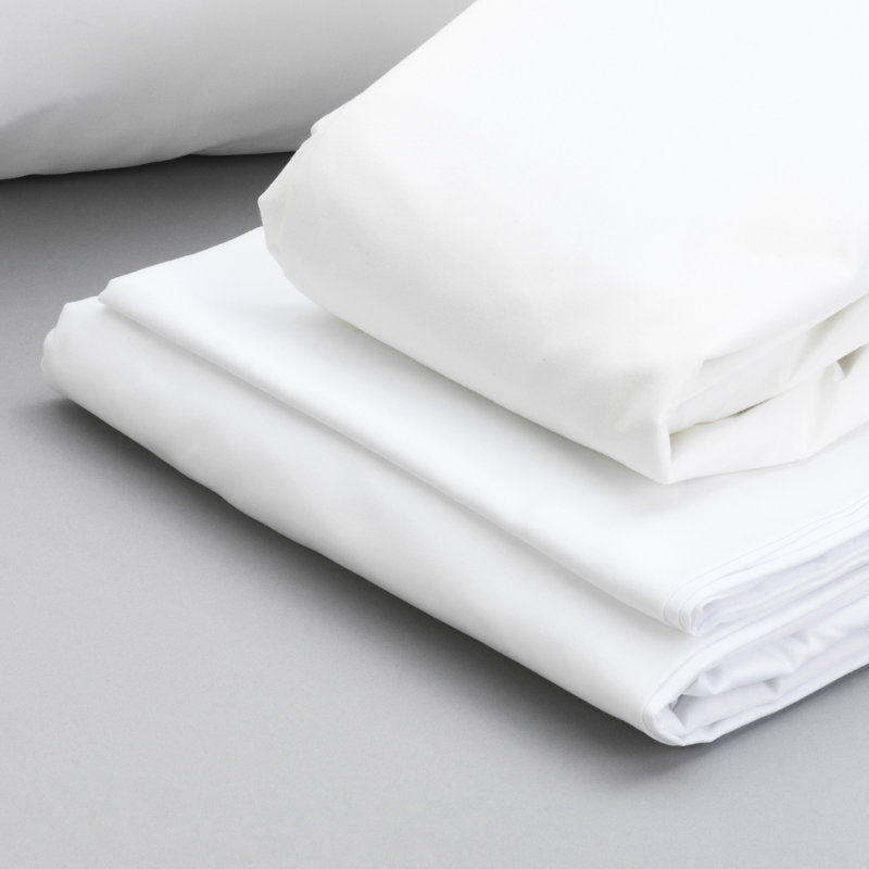 Essentials King Bedding - 2 Pillows, Sheet , Mattress Protector. Soft And Smooth Sheets, Protects Spills, Bed Bugs, , . White Bundle Microfiber 5 Protection Pillows. Sheets
