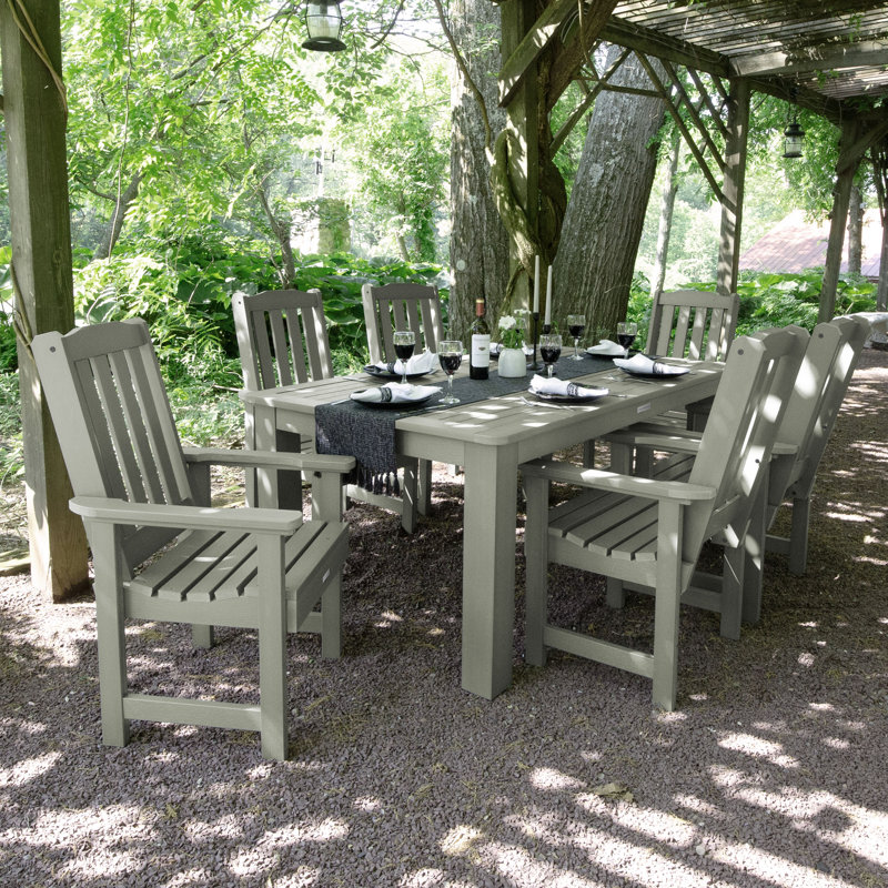 Ensemble repas pour 6 personnes Kile, Eucalyptus, L 72 po x l 42 po x H 30 po