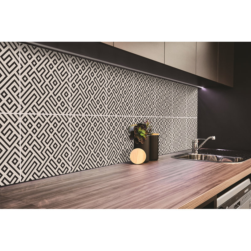 Self Adhesive Vinyl Splashback 39,37x19,68 Inch Wall Tiles Wall Stickers Tile Peel and Stick Sticker