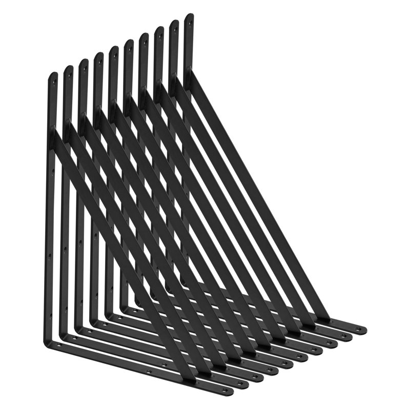 Support de tablette Rebrilliant, 12 x 8 po x 10 po, supports de tablette flottants robustes, supports