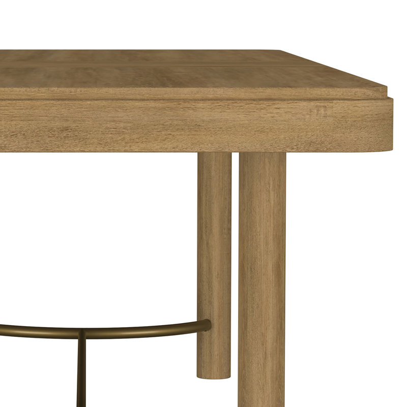 Ensemble de table de salle à manger à rallonge 7 pièces Delsie