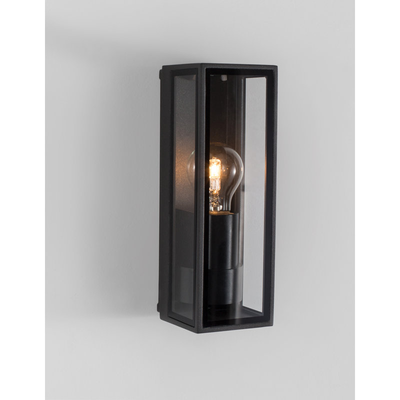 Anthracite Outdoor Flush Mount, 26cm H x 9cm W x 9cm D