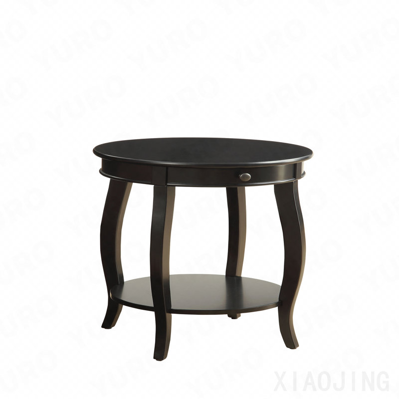 Accent Table, Alysa Black Finish, Black