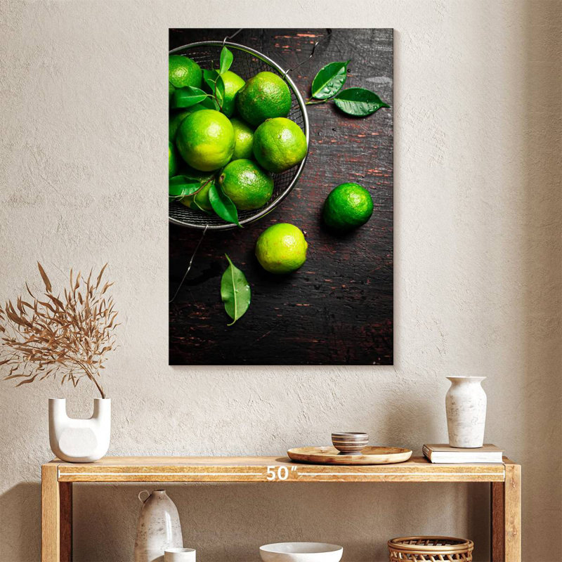 Yarlin bol de limes, H 30 po x l 20 po