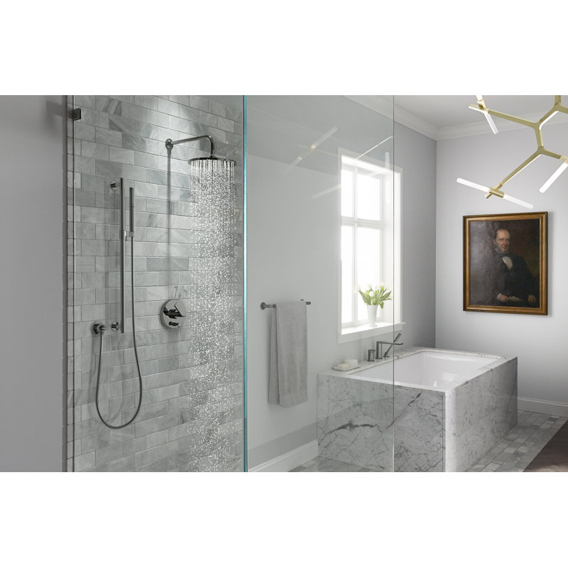 Shift® Ellipse Wide Handheld Shower Head, Matte Black