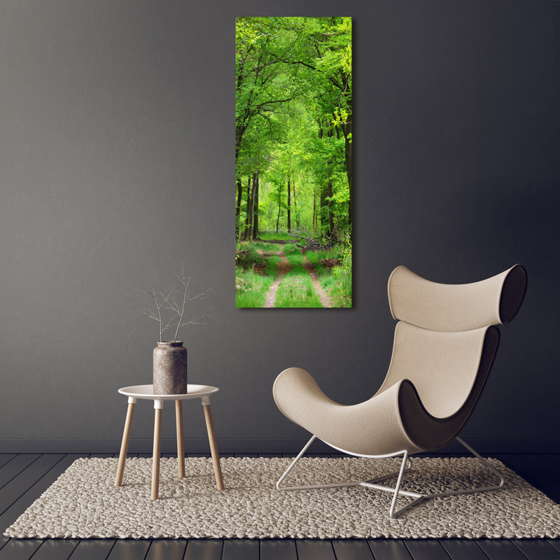 Green Forest - Wrapped Canvas Print