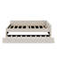Lit plateforme tapissier avec port USB et gigogne-947101339