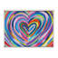 Impression sur toile encadrée «Heart Heart Burst 1» par Jessi Raulet de Ettavee