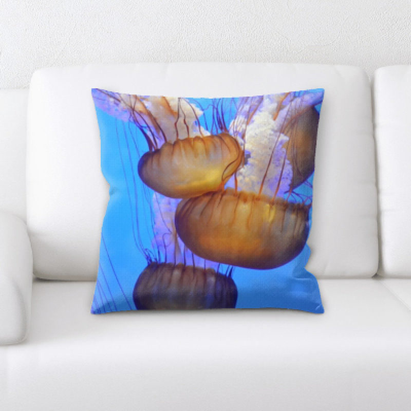 Microsuede Reversible Throw Pillow