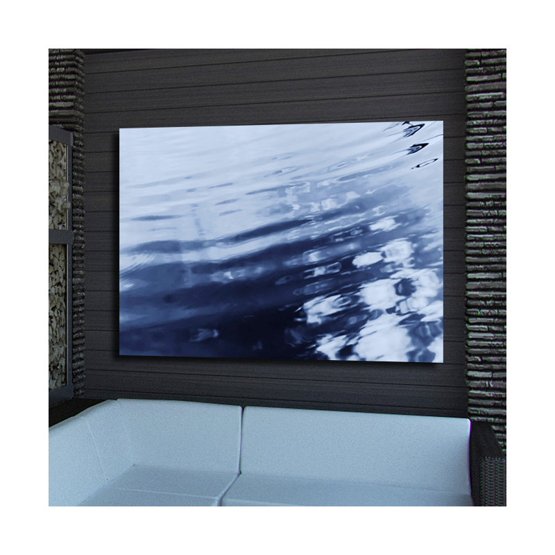 «Blue Tranquility II», reproduction de photo, H 12 po x l 16 po x P 1 po