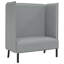  Canapé haut dossier gris foncé 109 x 56 x 121 cm-1707295806