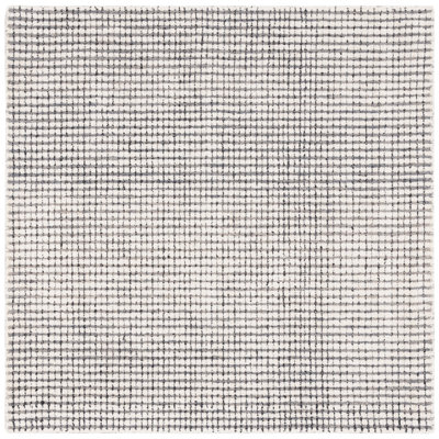 Abstract Hand Tufted Wool Checkered Rug
