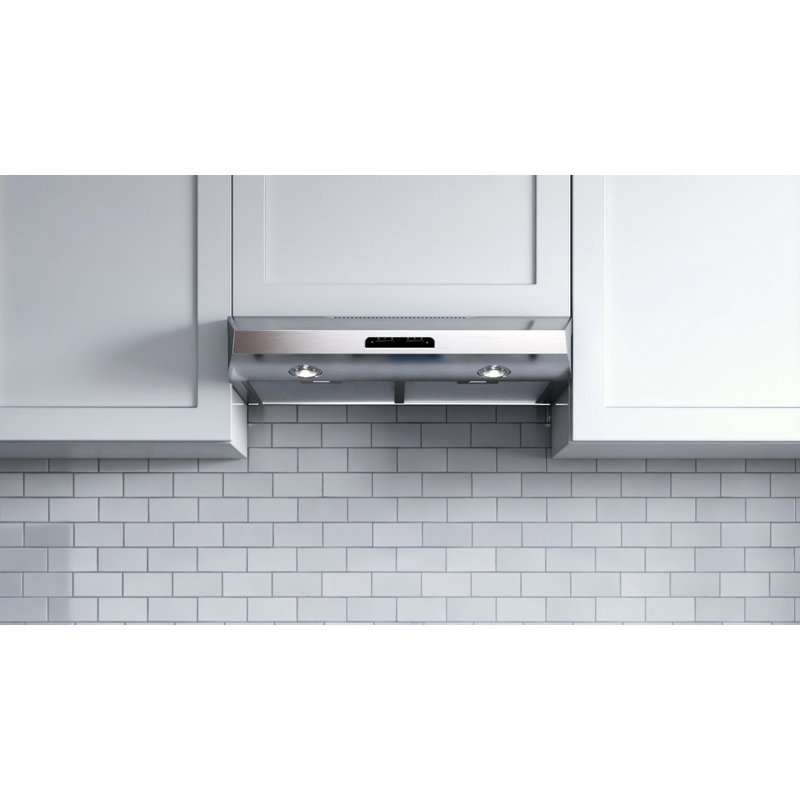 30" 350 CFM Convertible Under Cabinet Range Hood, Stainless Steel