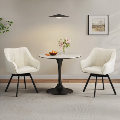 46.5cm H Polyester Upholstered Side Chair