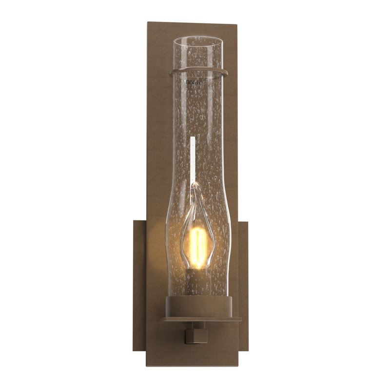 New Town 1 - Light Armed Sconce, Bronze, Small