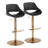 Najrin Adjustable Faux Leather Bar Stool with Rounded T Footrest (Set of 2)-125785568-125785569