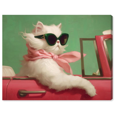 «Glamour Ride», reproduction d'art sur toile par Art Remedy