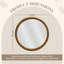  Cadre de miroir rond Selene-1345615442