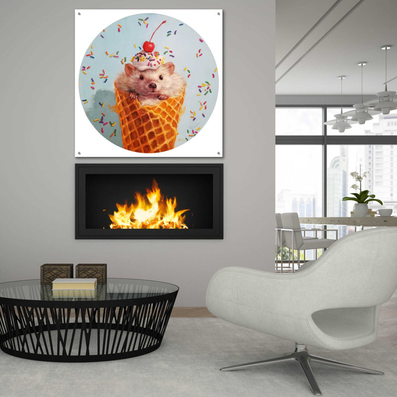 «Sprinkled» par Lucia Heffernan, H 36 po x l 36 po x P 0,2 po